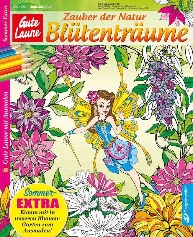 Gute Laune mit Ausmalen 4/26