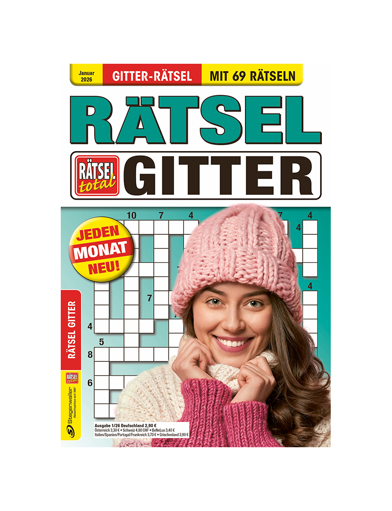 Rätsel total - Rätsel Gitter 1/26