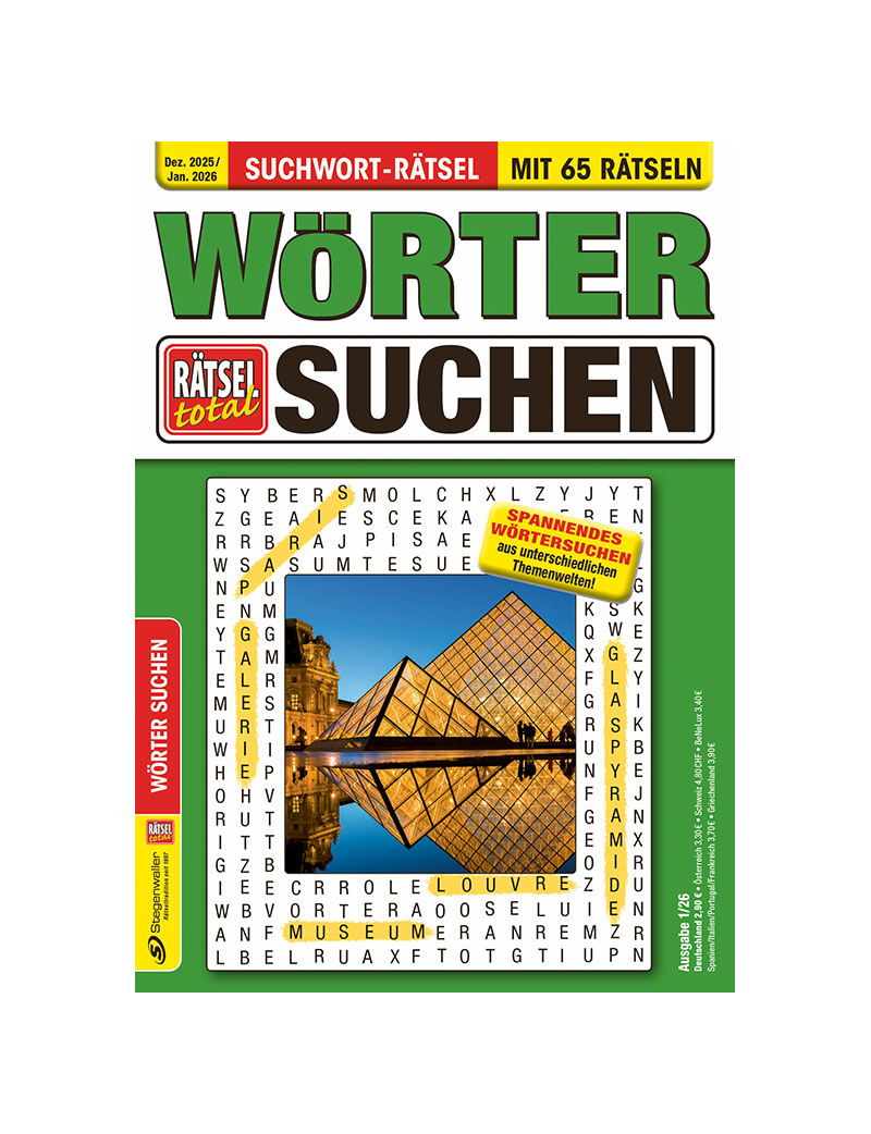 Rätsel total Wörter Suchen 1/26