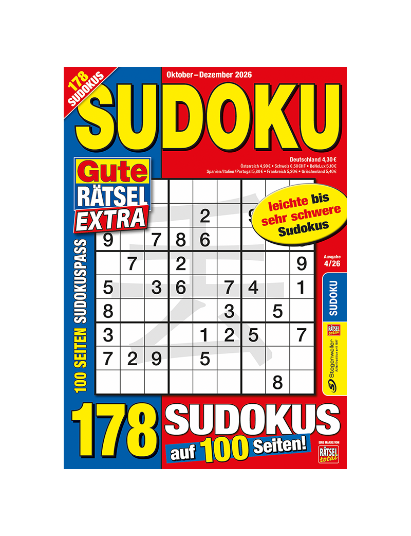 Gute Rätsel Sudoku Extra 4/26
