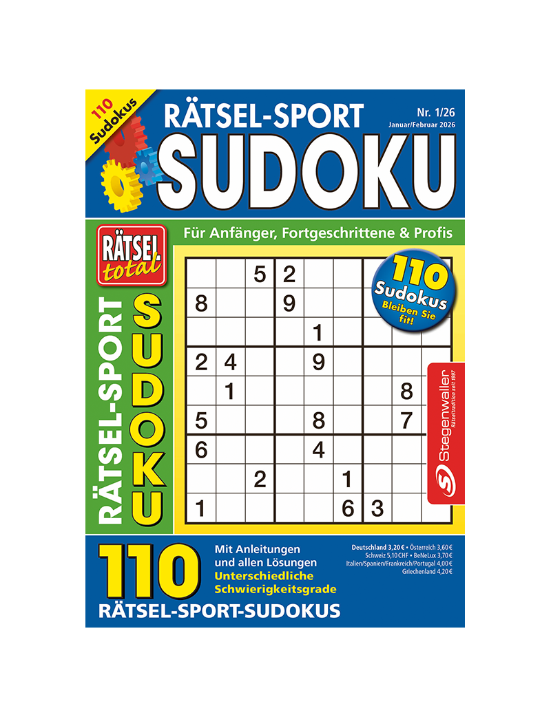 Rätsel total Rätsel-Sport Sudoku 1/26