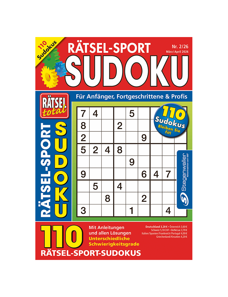 Rätsel total Rätsel-Sport Sudoku 2/26
