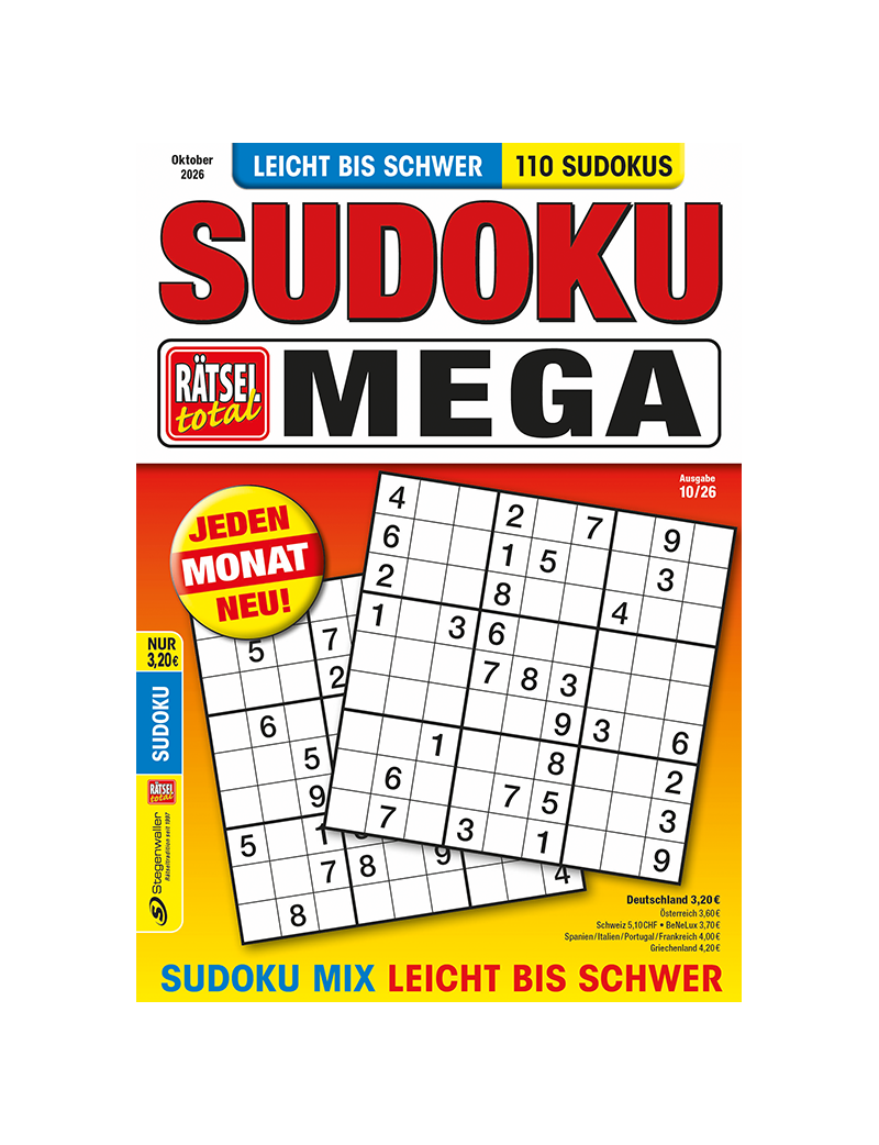 Rätsel total Sudoku Mega 10/26