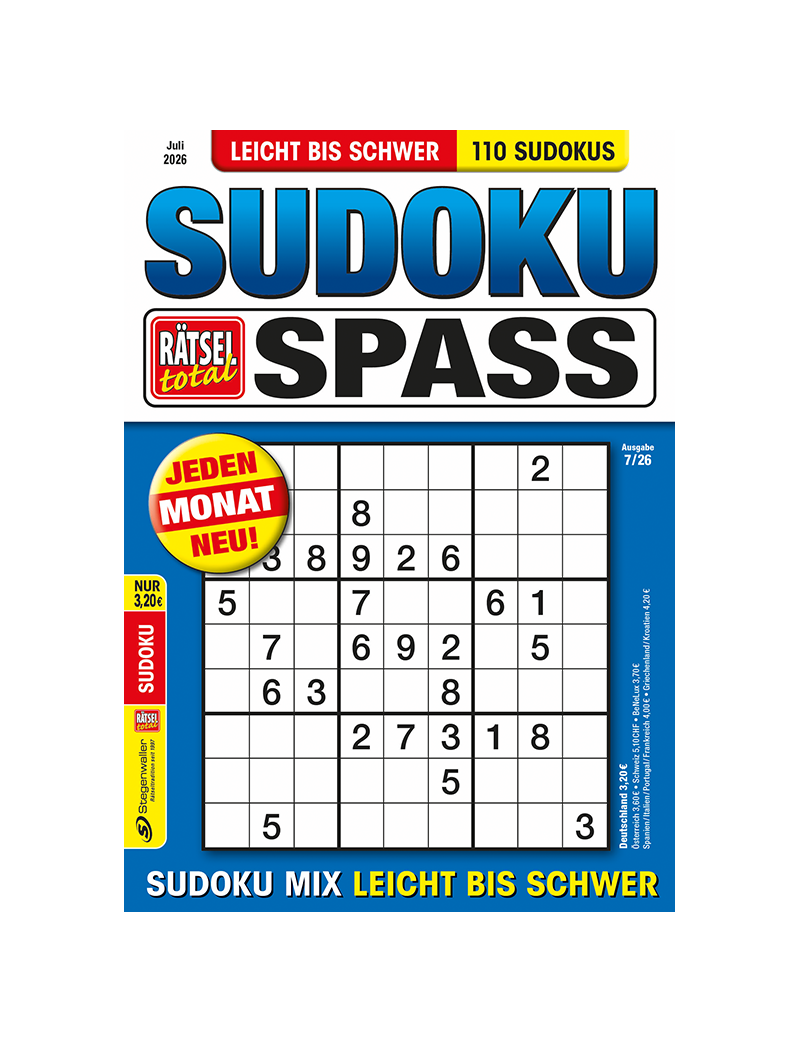Rätsel total Sudoku Spass 7/26