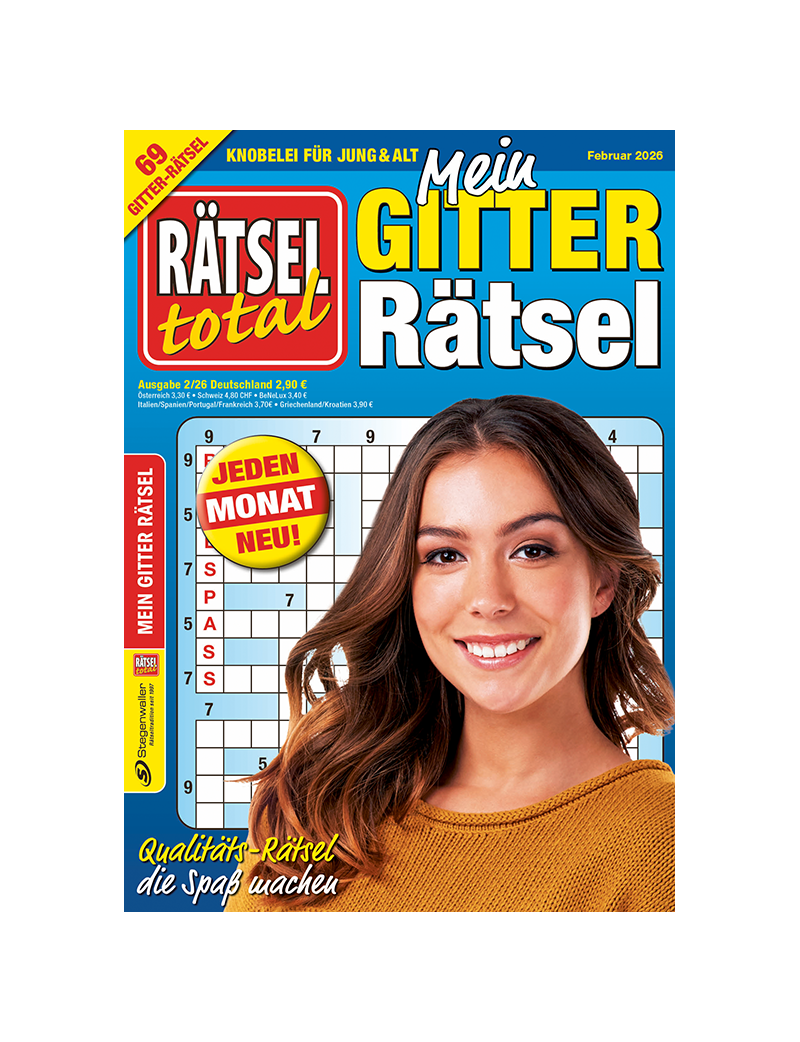 Rätsel total Mein Gitter-Rätsel 2/26