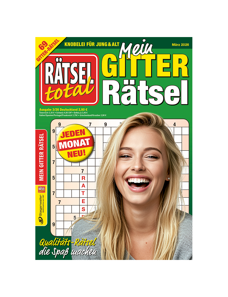 Rätsel total Mein Gitter-Rätsel 3/26