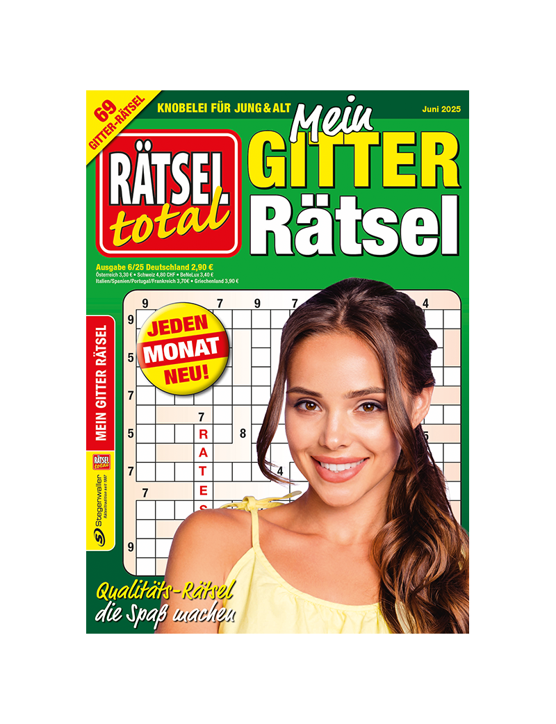 Rätsel total Mein Gitter-Rätsel 6/25
