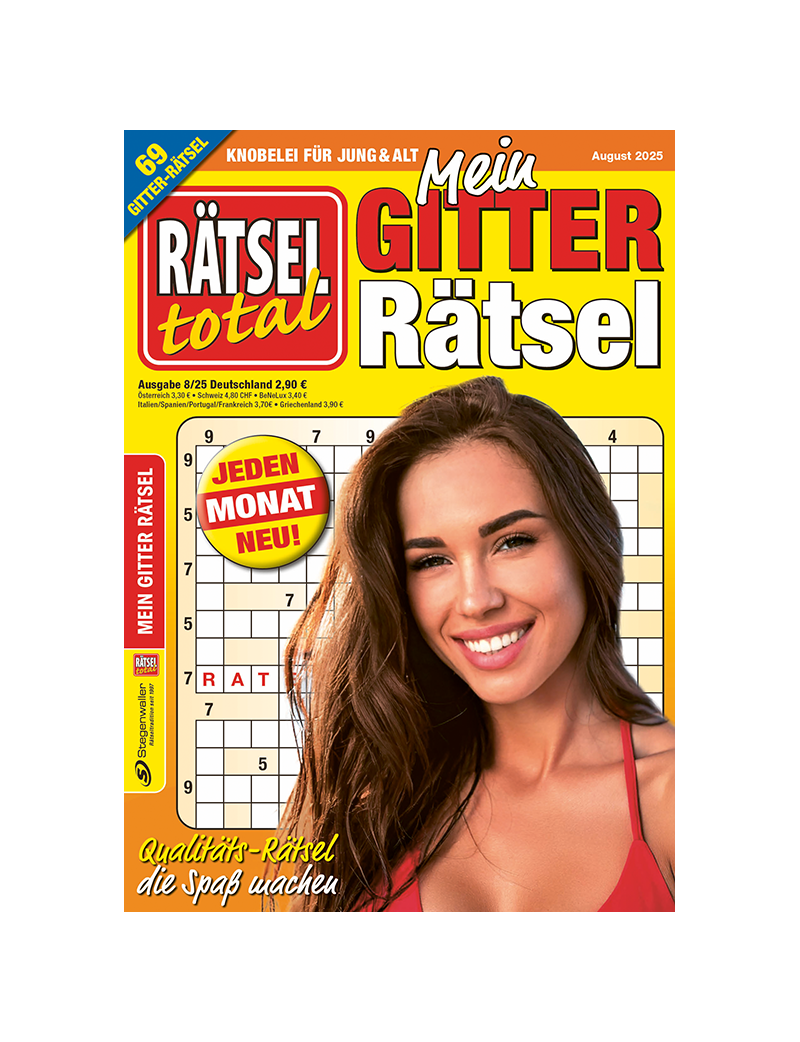 Rätsel total Mein Gitter-Rätsel 8/25