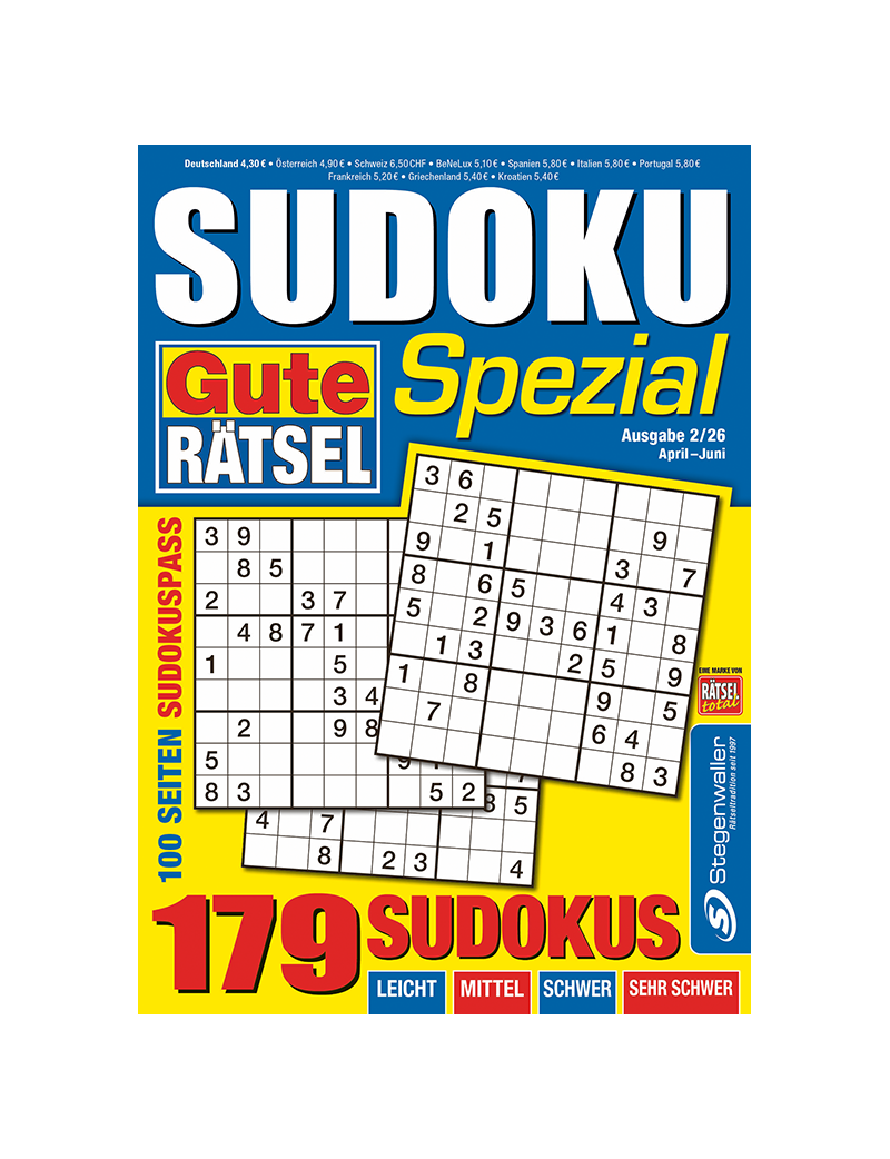 Gute Rätsel - Spezial Sudoku 2/26