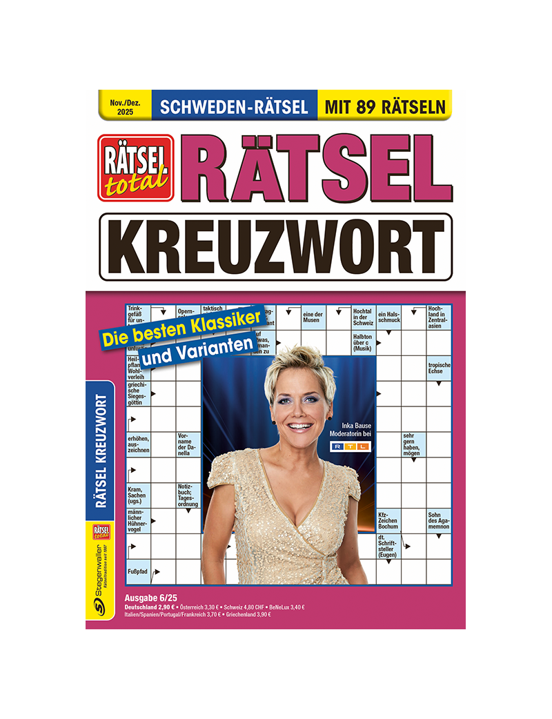 Kreuzwort pur Sparpaket 6/25