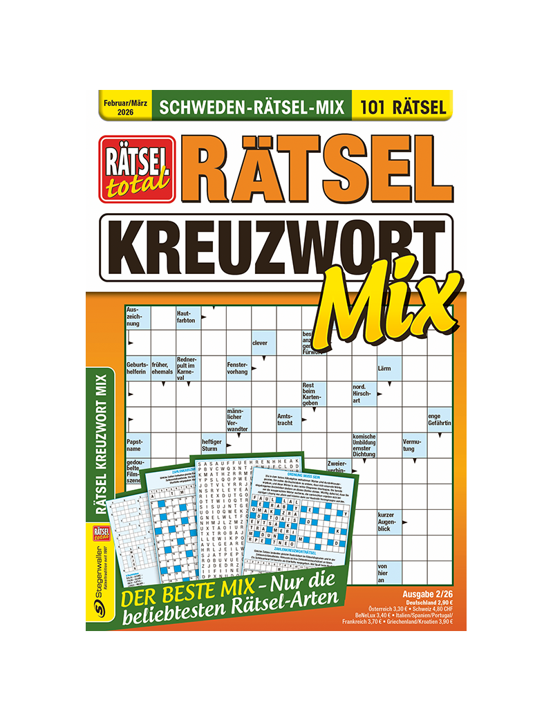 Kreuzwort pur Sparpaket 2/26