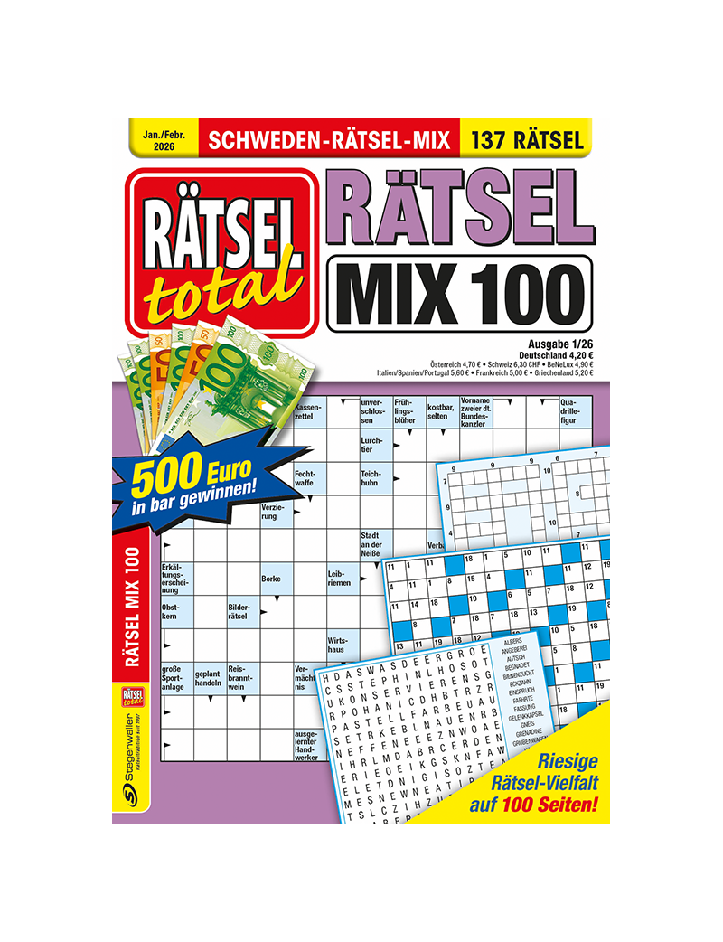 Rätsel total Rätsel Mix 100 1/26