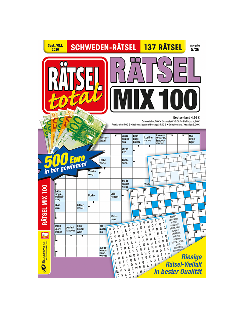 Rätsel total Rätsel Mix 100 5/26
