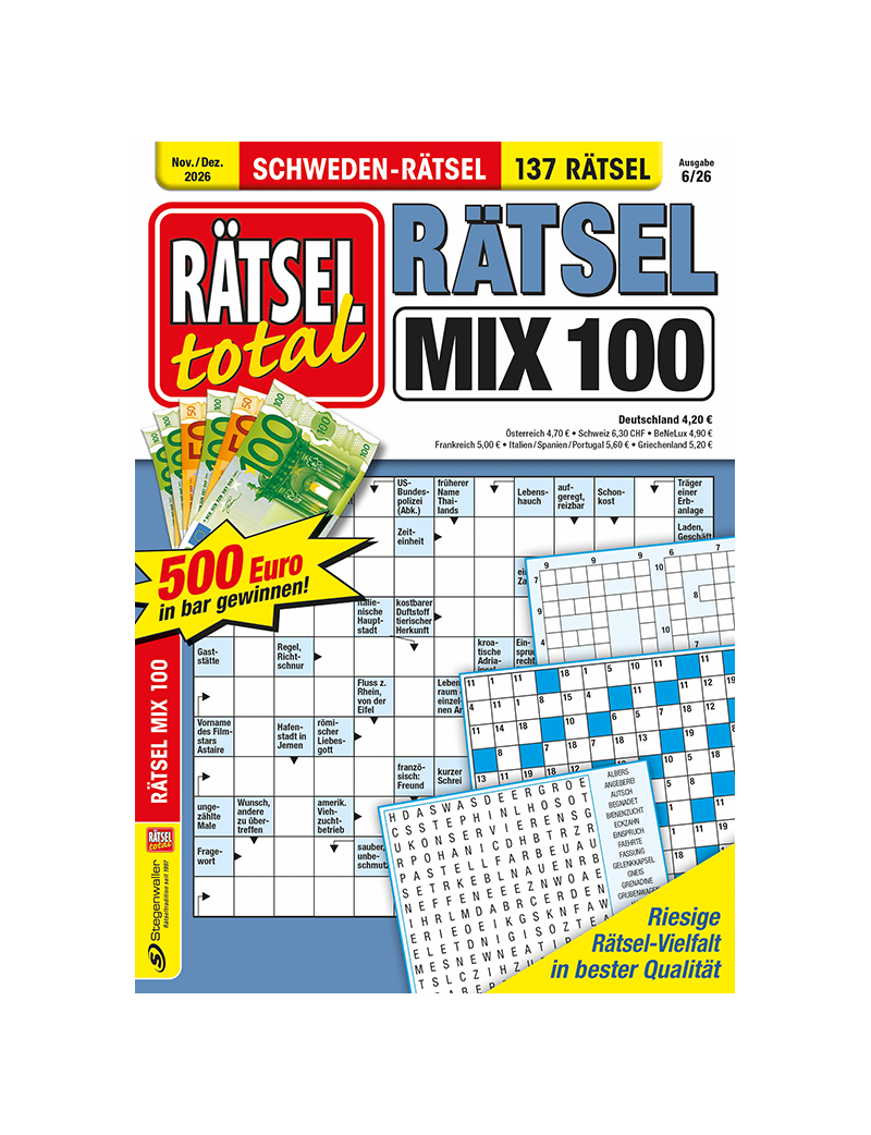 Rätsel total Rätsel Mix 100 6/26