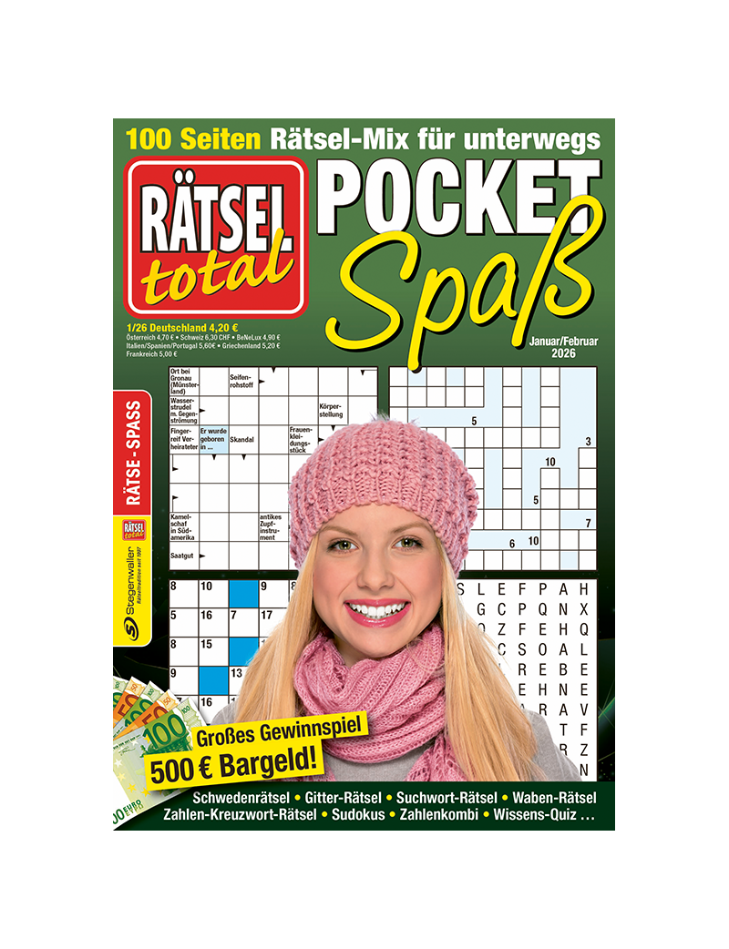 Rätsel total Pocket-Spass 1/26