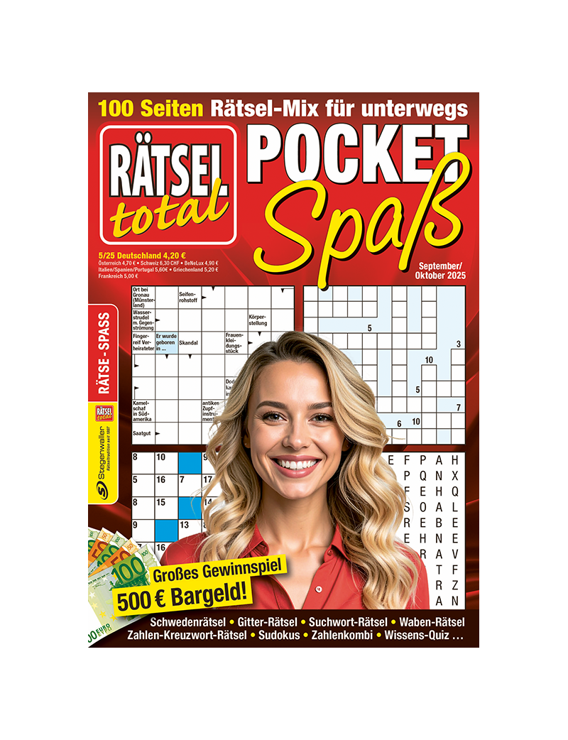 Rätsel total Pocket-Spass 5/25