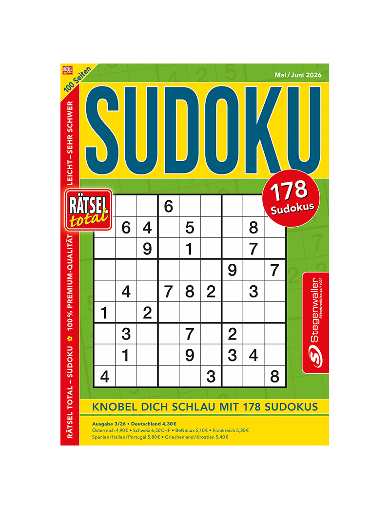 Rätsel total Sudoku 3/26