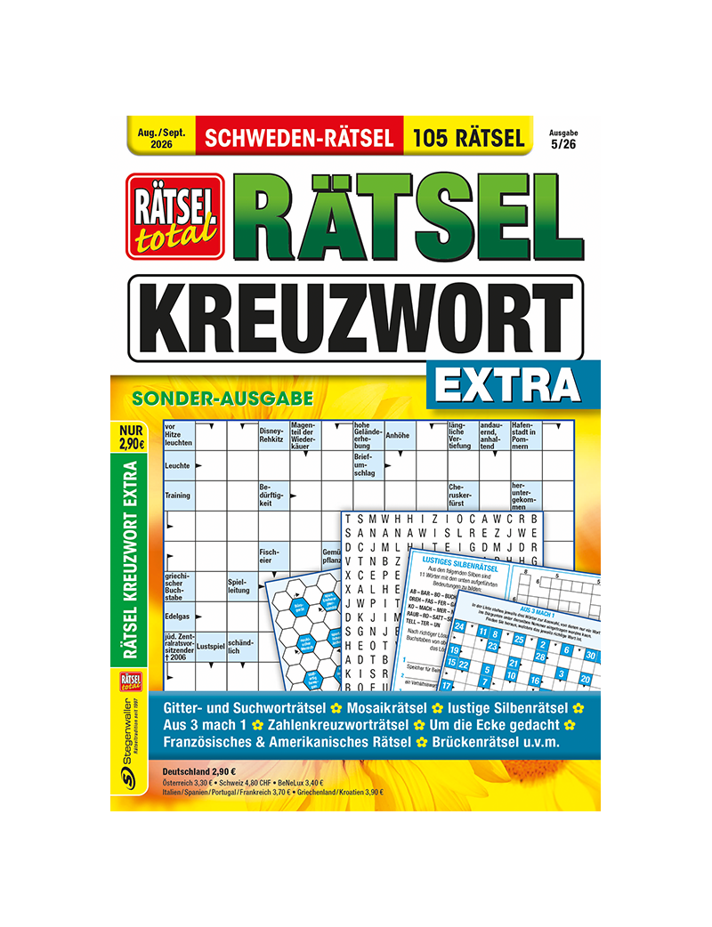 Kreuzwort pur Sparpaket 5/26