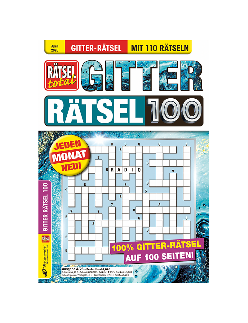 Rätsel total Gitterrätsel 100 4/26