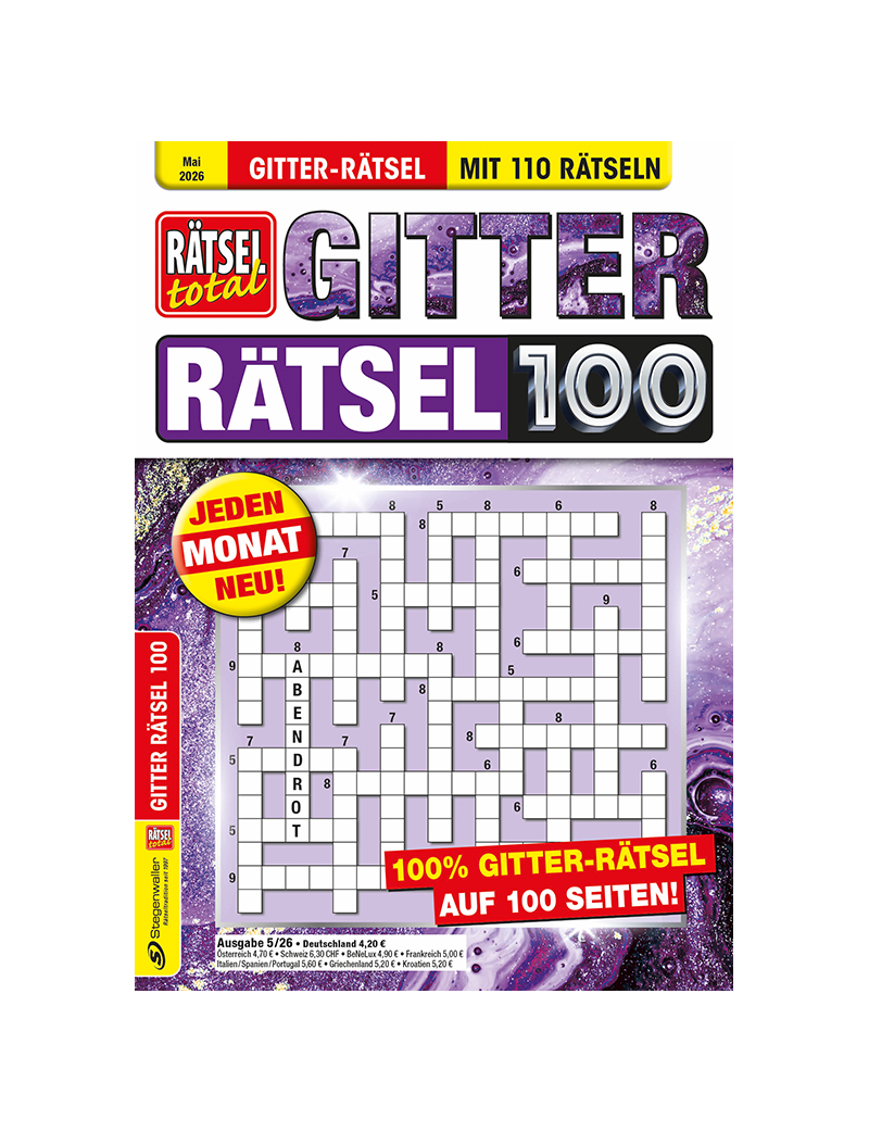 Rätsel total Gitterrätsel 100 5/26
