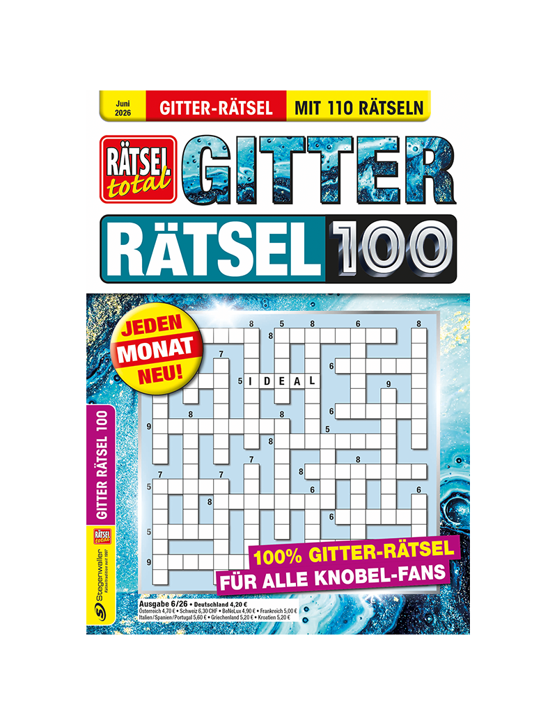 Rätsel total Gitterrätsel 100 6/26