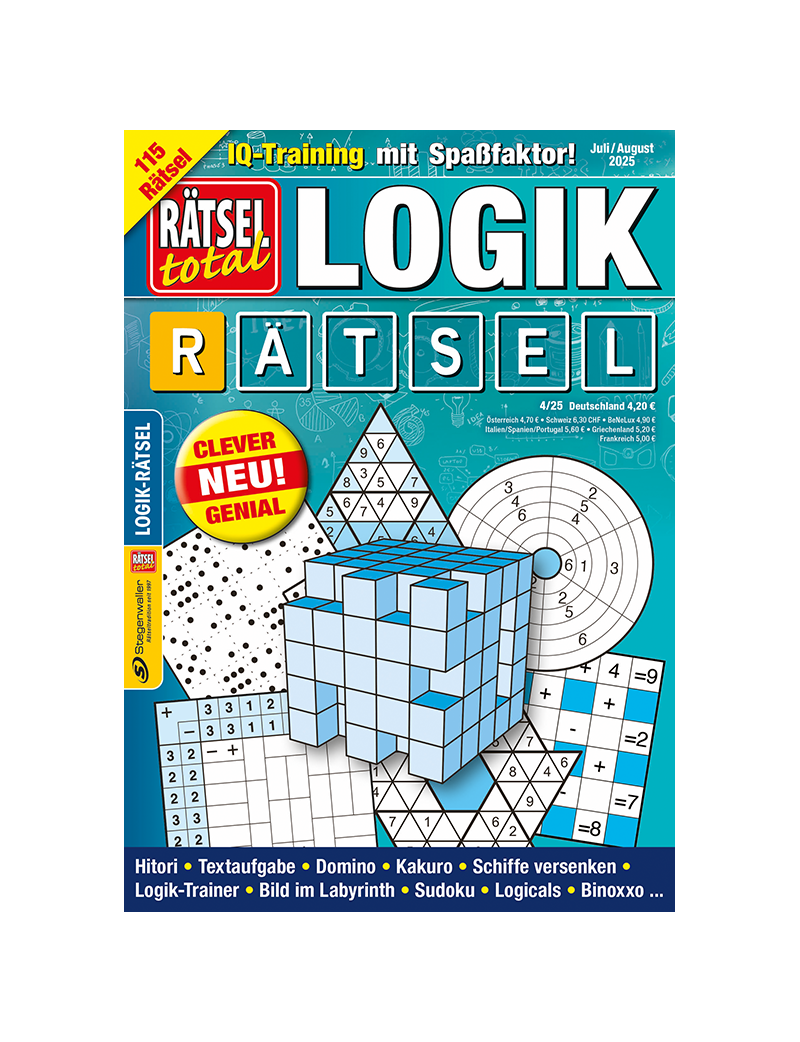 Rätsel total Logik Rätsel 4/25