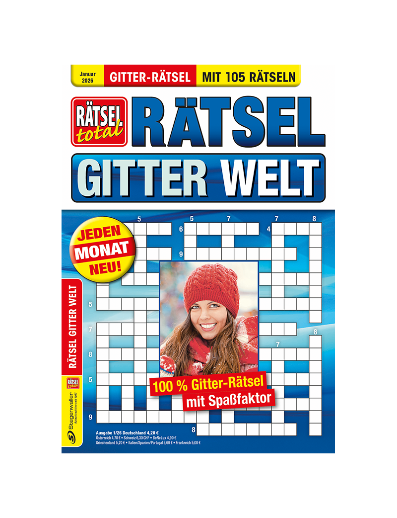 Rätsel total Rätsel Gitter Welt 1/26