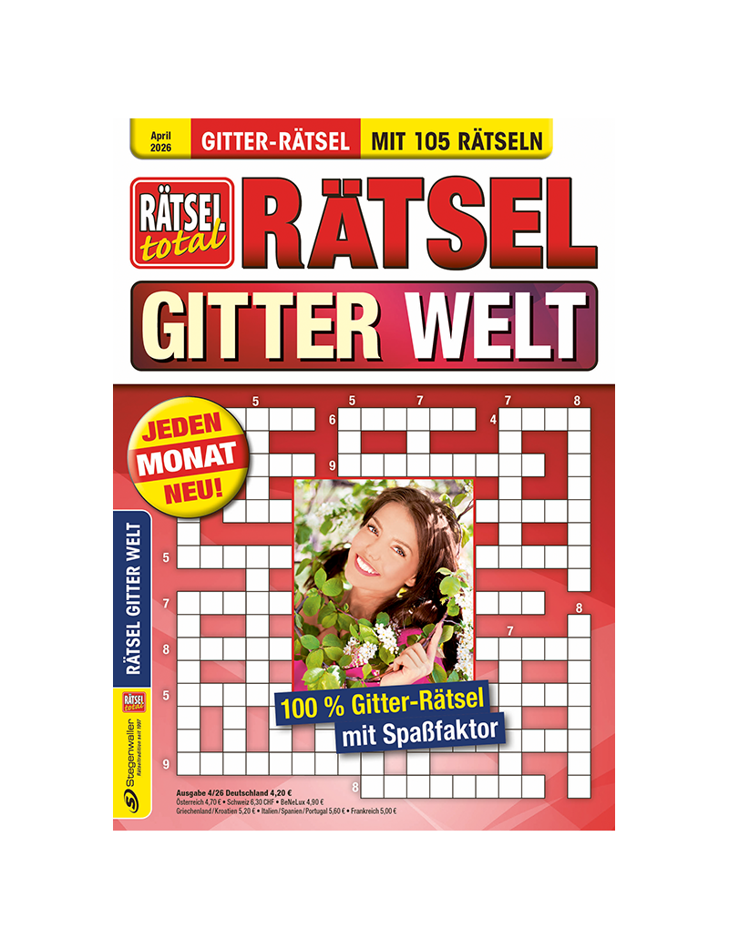 Rätsel total Rätsel Gitter Welt 4/26