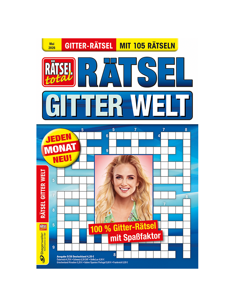 Rätsel total Rätsel Gitter Welt 5/26