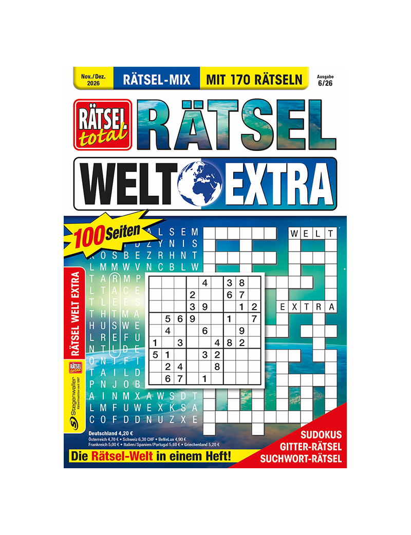 Rätsel total Rätsel Welt Extra 6/26
