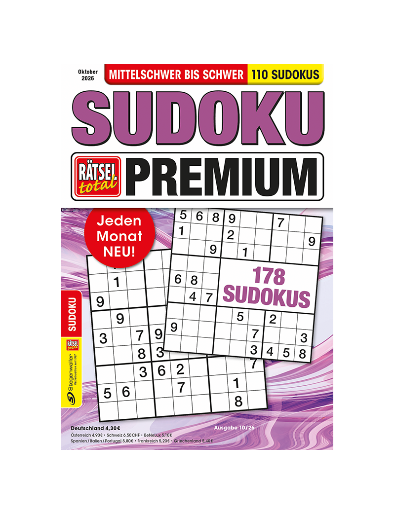 Rätsel total Sudoku Premium 10/26