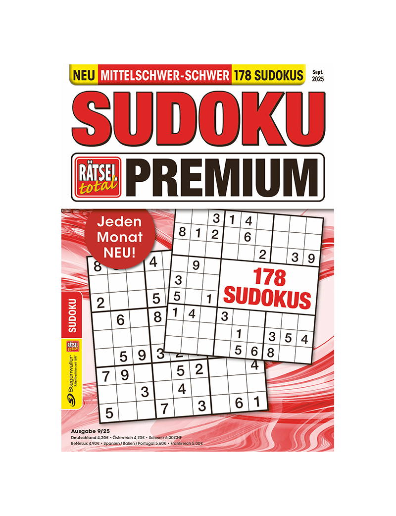 Rätsel total Sudoku Premium 9/25