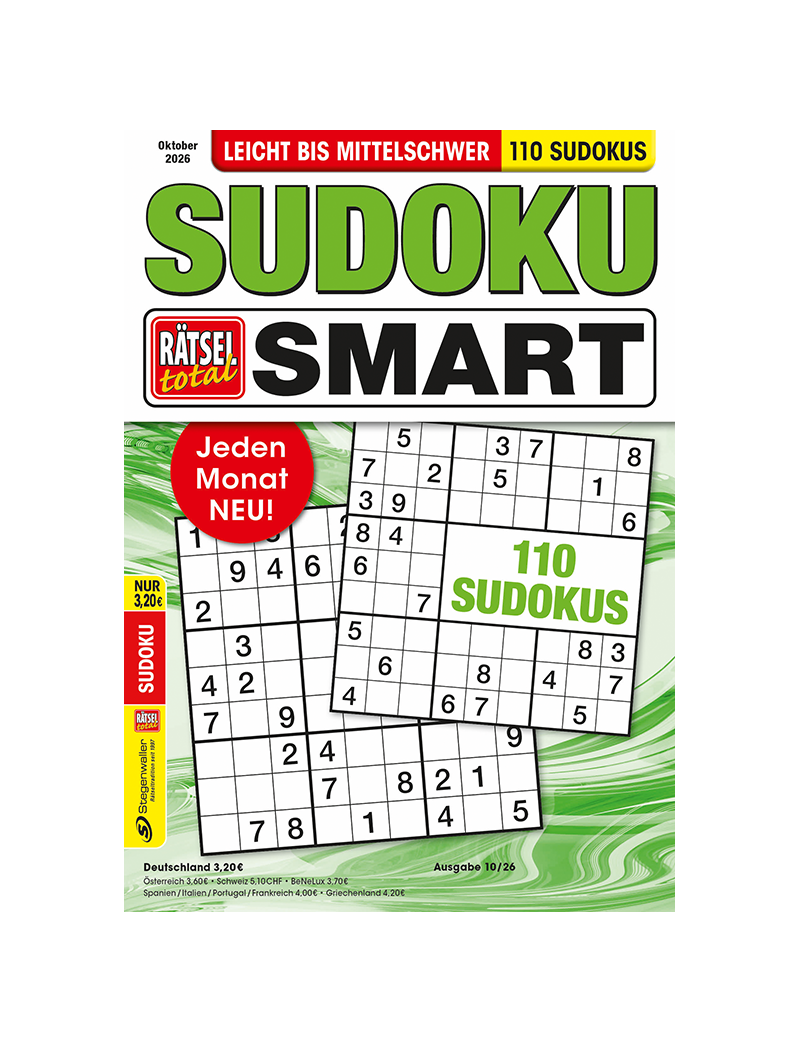 Rätsel total Sudoku Smart 10/26