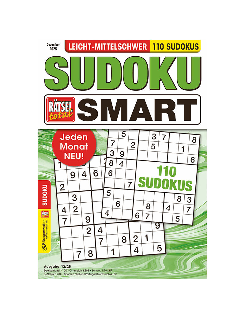 Rätsel total Sudoku Smart 12/25