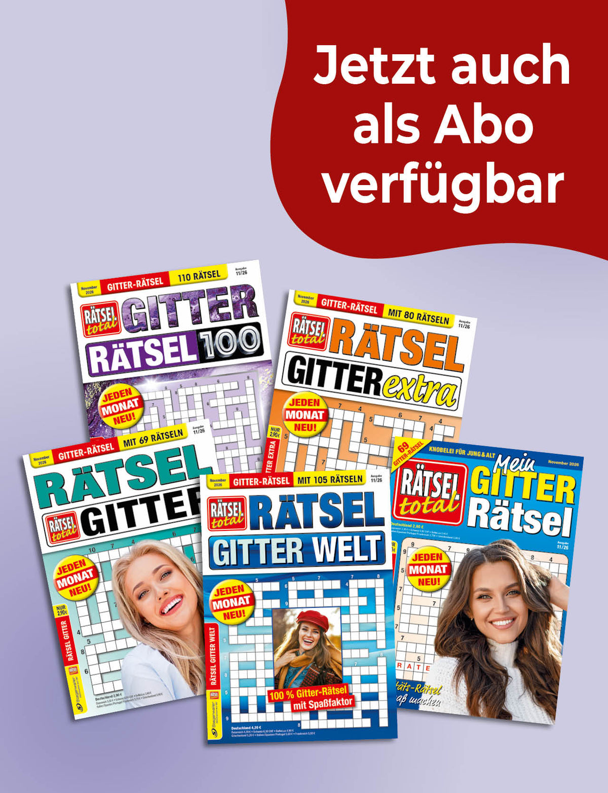 Gitter Monatspaket im Spar-Abo