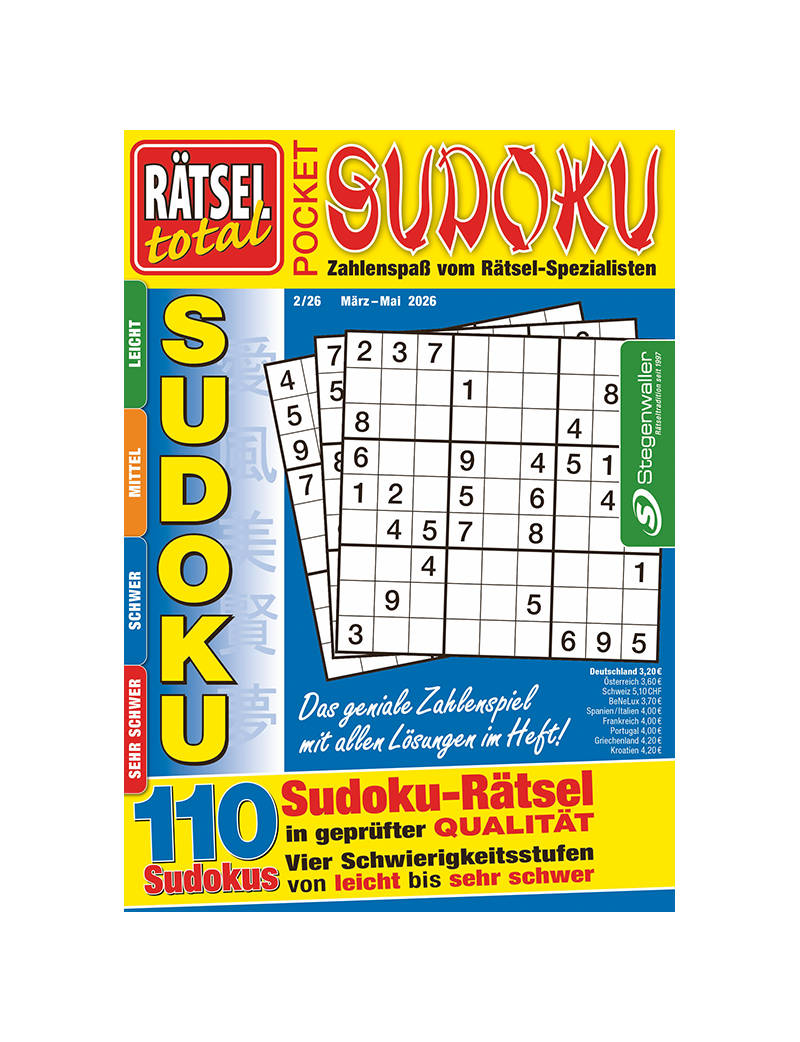 Rätsel total Pocket Sudoku 2/26