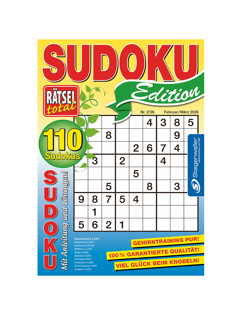 Rätsel total Sudoku Edition 2/26