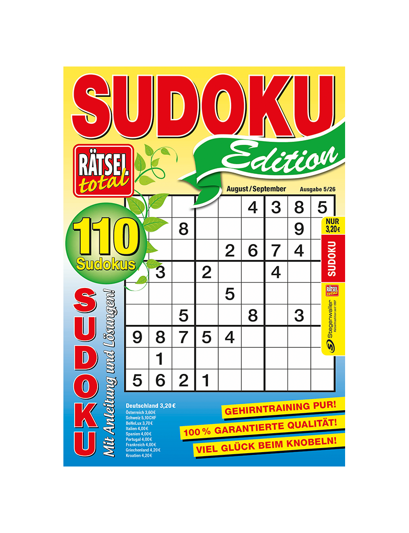 Rätsel total Sudoku Edition 5/26