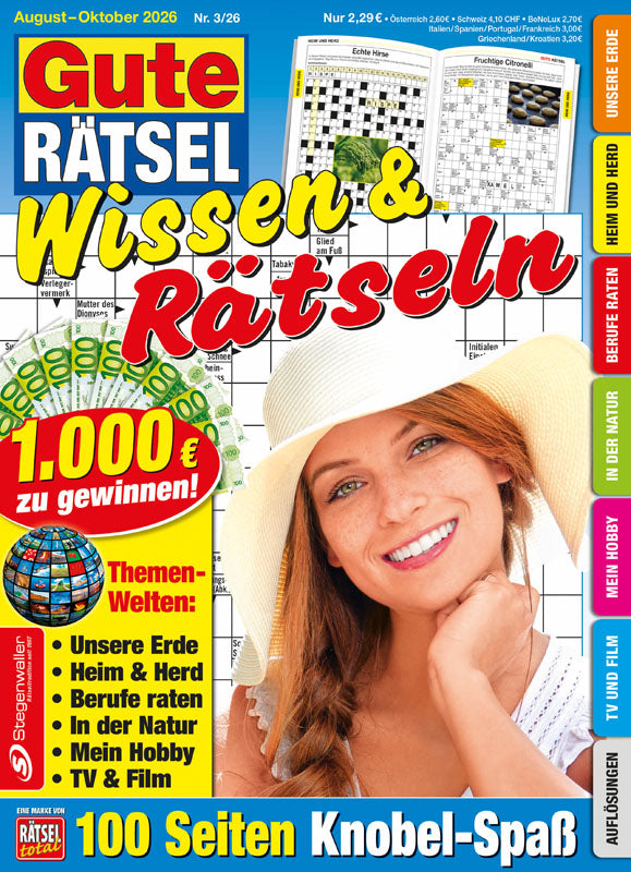 Gute Rätsel Wissen und Rätseln 3/26