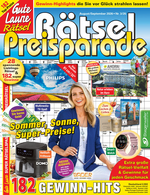 Gute Laune Rätsel Rätsel Preisparade 3/26