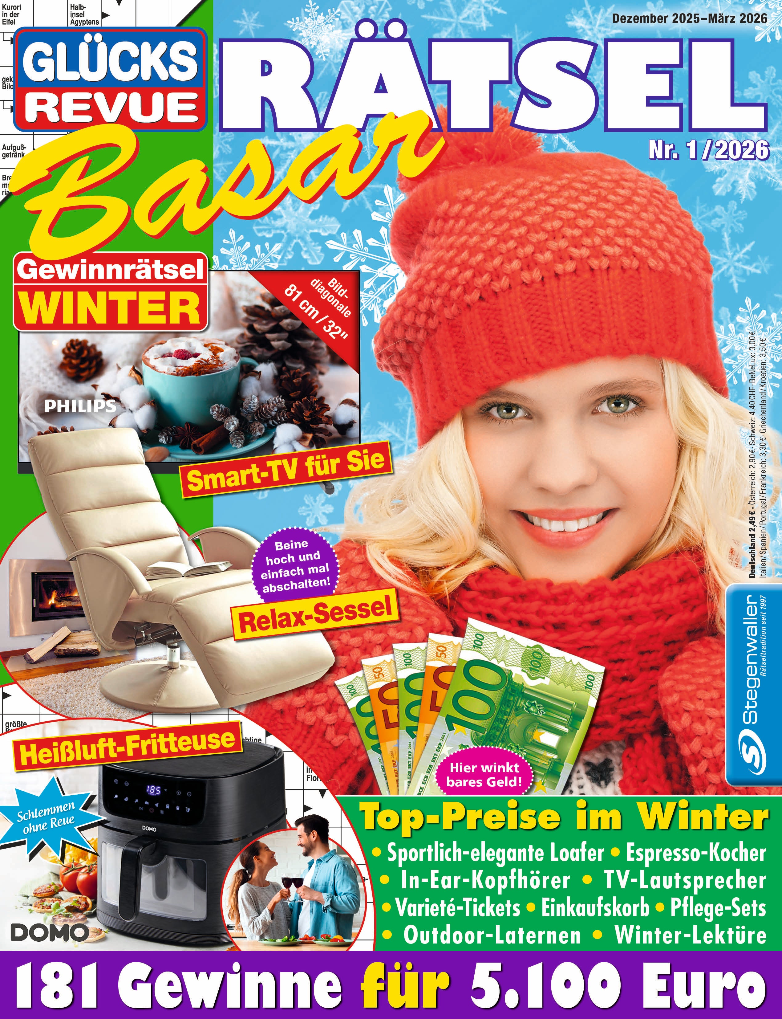 Dezember-Preisrätsel zum Spar-Preis 12/25