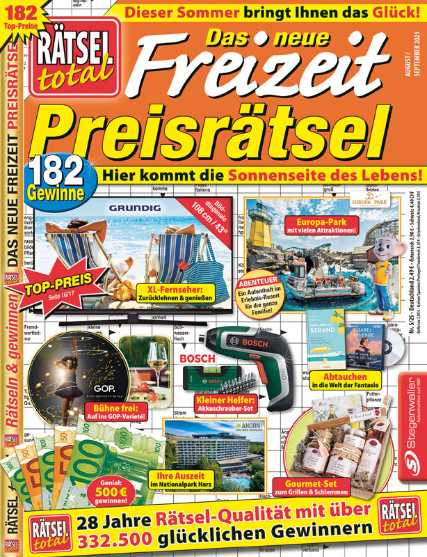 Rätsel total Das neue Freizeit Preisrätsel 5/25