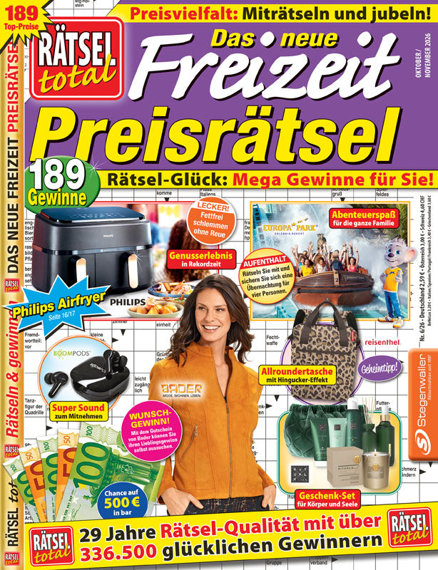 Rätsel total Das neue Freizeit Preisrätsel 6/26