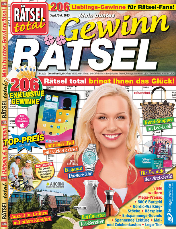 Rätsel total Mein buntes Gewinn-Rätsel 5/25