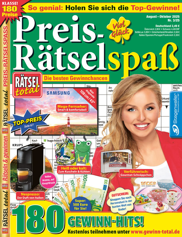 Rätsel total Preis-Rätselspaß 3/25