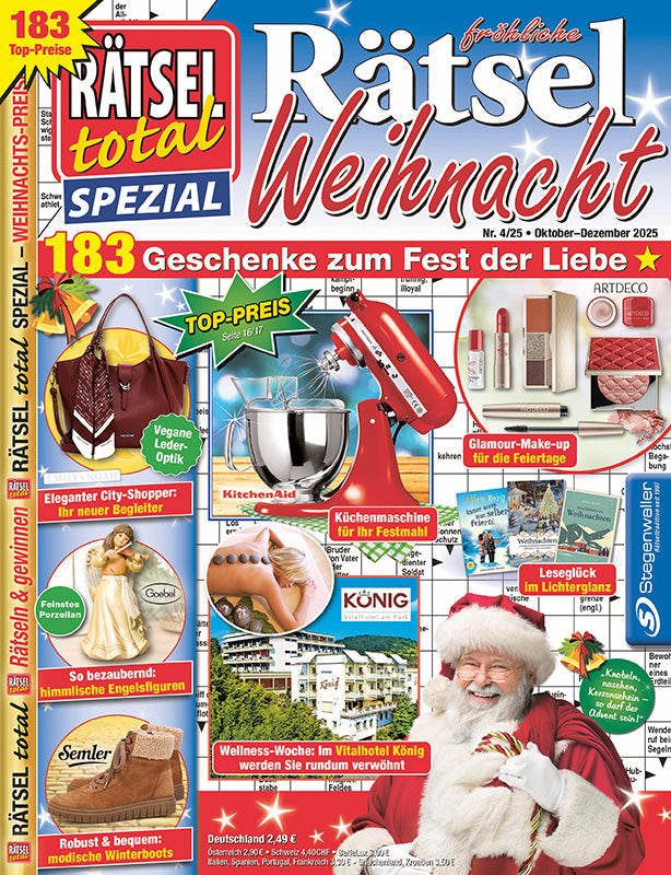 Rätsel total Spezial Weihnachten 4/25