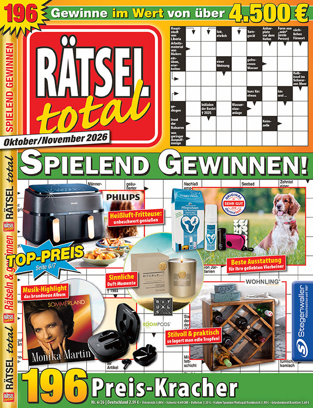 Rätsel total Spielend Gewinnen 6/26