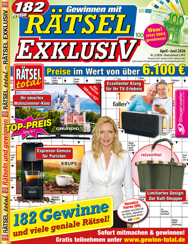 Rätsel total Rätsel Exklusiv 2/26