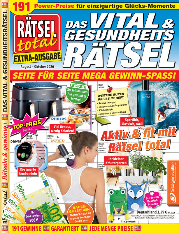 September-Preisrätsel zum Spar-Preis 9/26