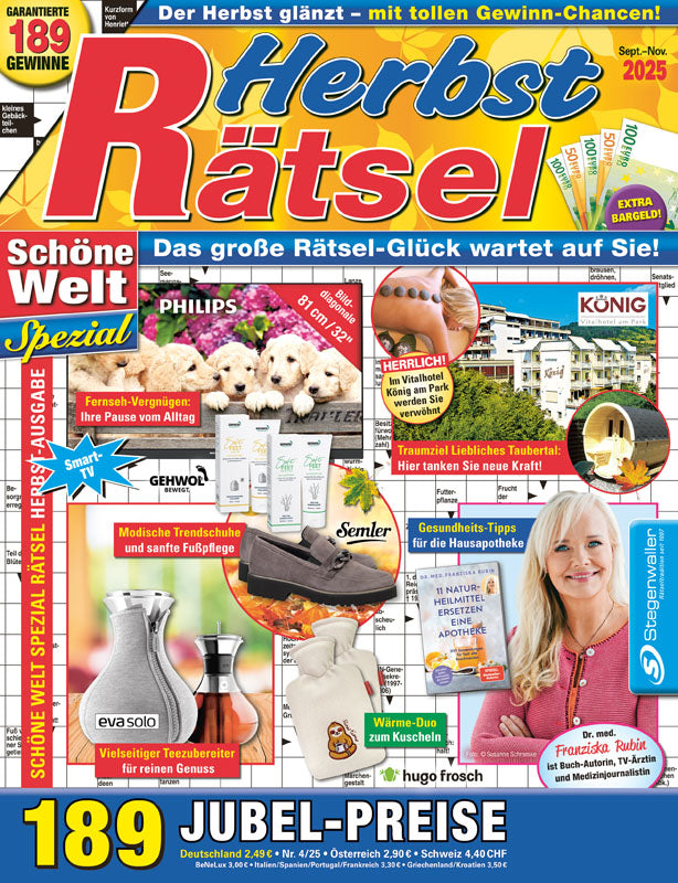 Schöne Welt Spezial Herbsträtsel 4/25